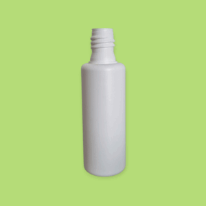 100 ml-es POLI Hengeres HDPE Flakon, Poli nyakkal