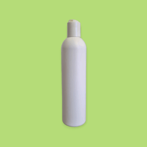 300 ml-es hengeres HDPE Flakon, 24/410-es nyakkal