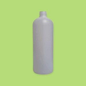 500 ml-es hengeres HDPE Flakon 24/410-es nyakkal