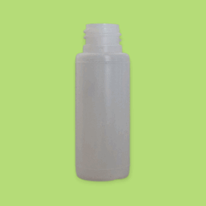 30 ml-es Hengeres HDPE Flakon, 20/410-es nyakkal