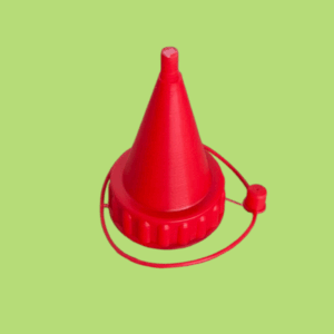 Ragasztós, Piros kupak